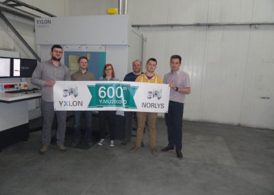 600-setny na świecie system YXLON MU2000-D- w firmie Norlys Sp. z o.o.